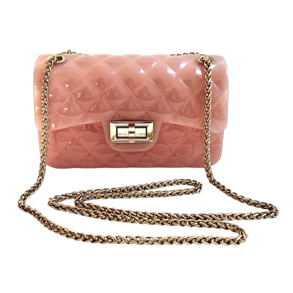 Handbags - Quilted Jelly Crossbody Shoulder Bag NWOT